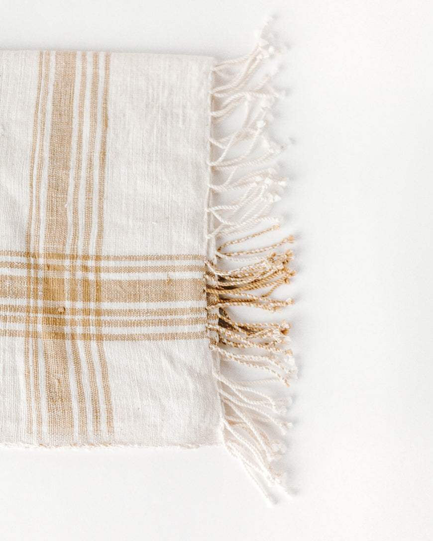 Cabin Hatch Handwoven Cotton Throw