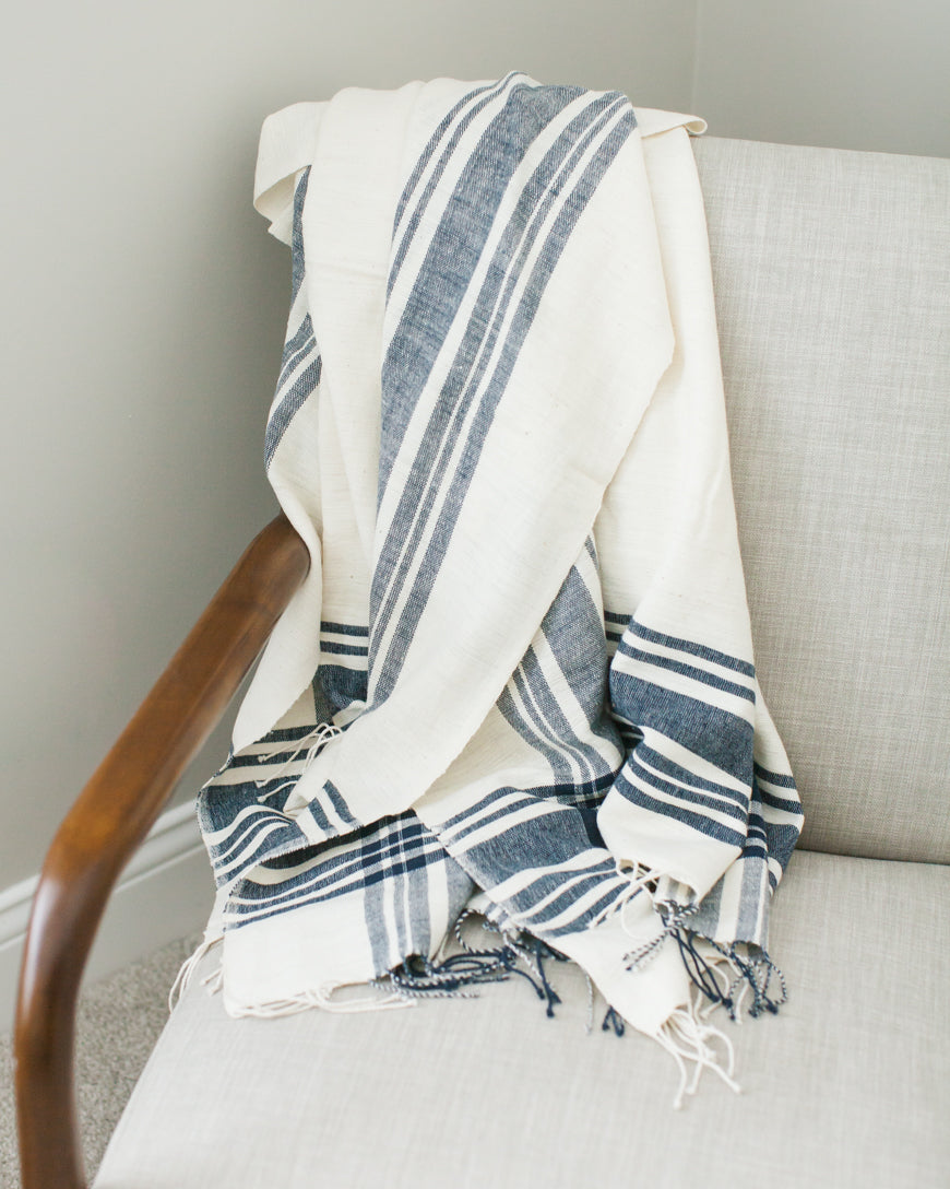 Cabin Hatch Handwoven Cotton Throw