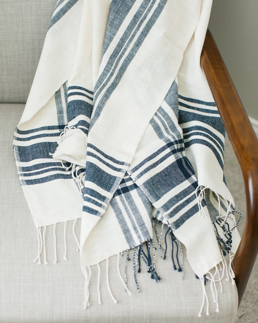 Cabin Hatch Handwoven Cotton Throw